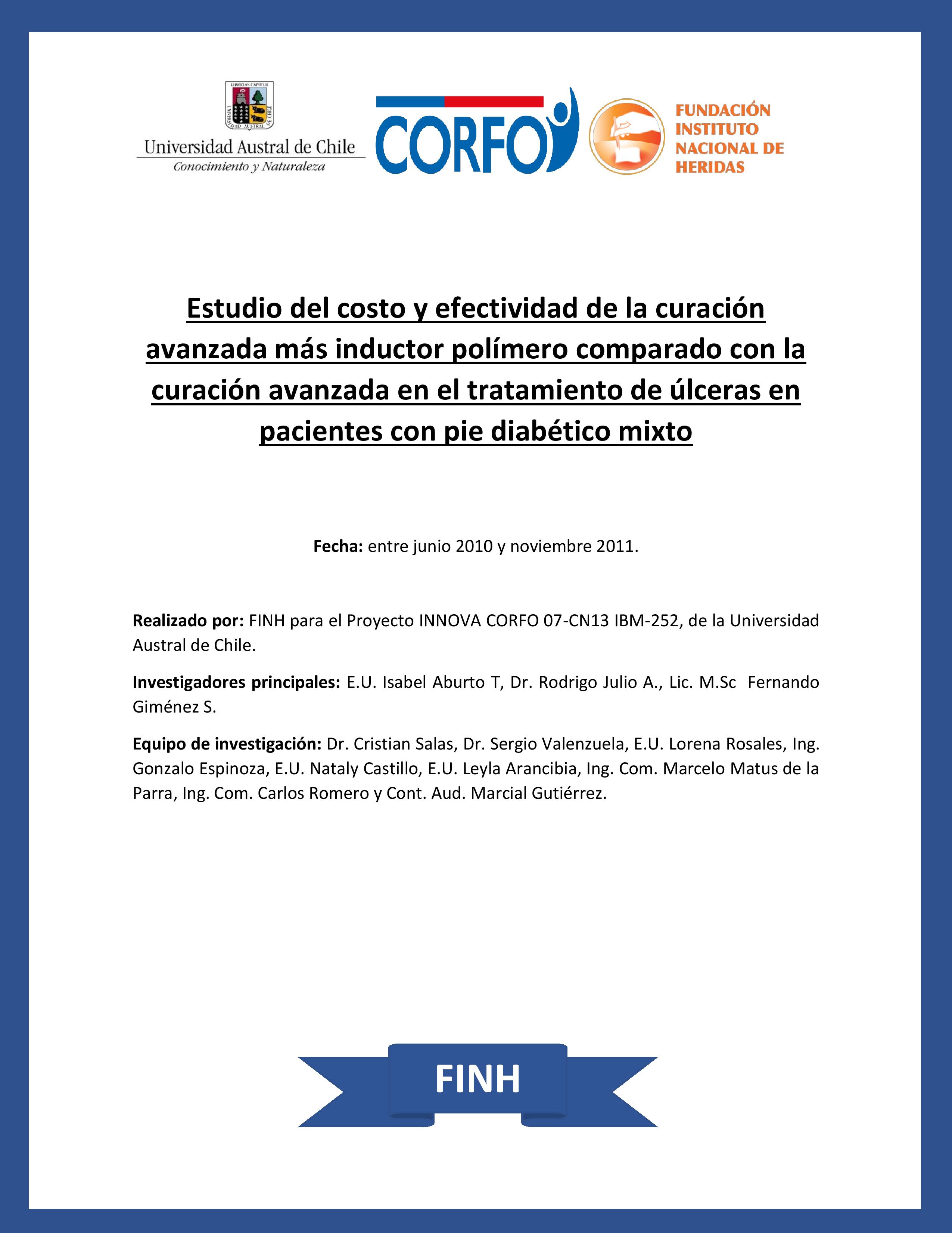 Trabajo 1: Costo efectividad inductor polímero
